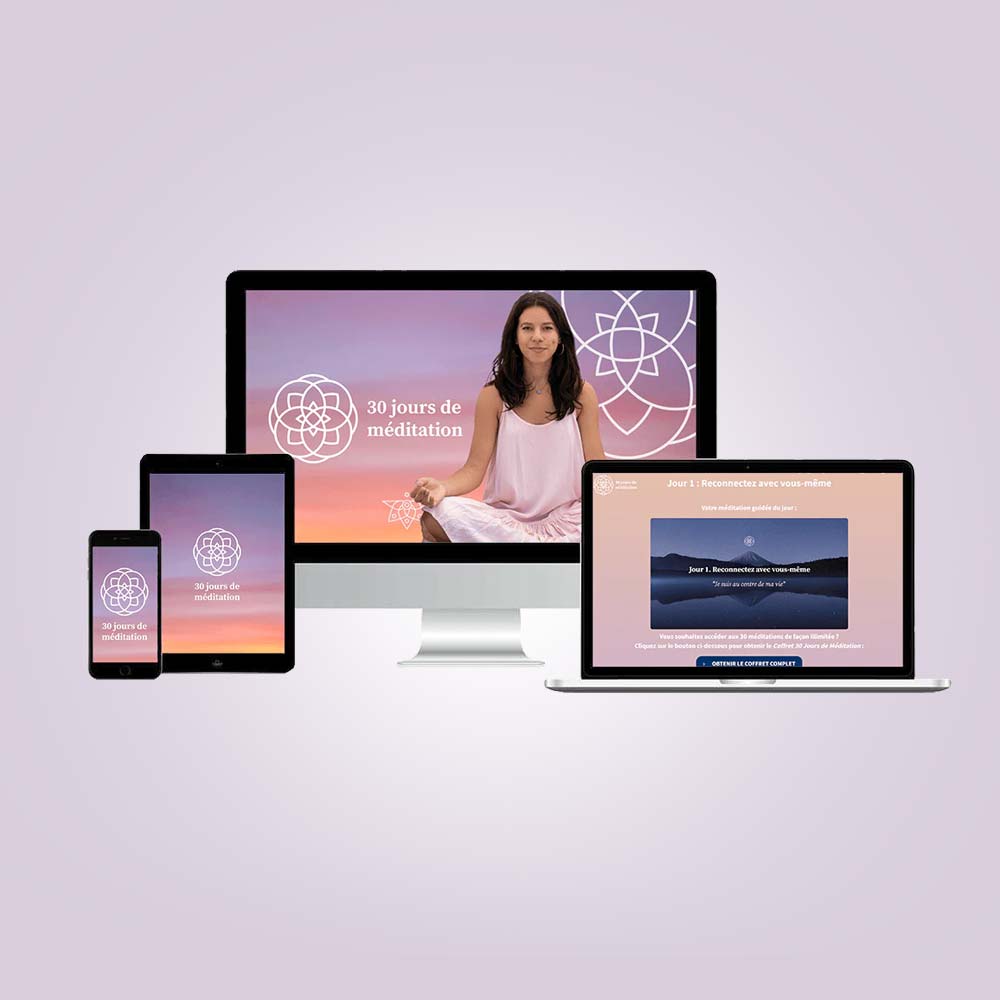 Programme 30 jours de méditation promo